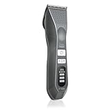 FOGOSP Cordless Dog Grooming Clippers More Than 12H Run Time 3-Speed Professional Pet Clippers for Grooming Heavy Duty Thick Hair Detachable Carbonized Steel Blade Low Noise