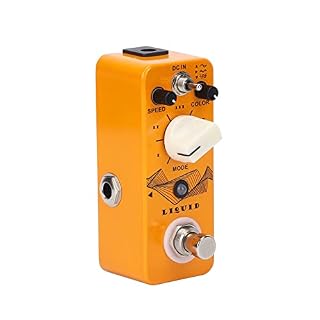 Effet de phaser de guitare, 3 formes d’onde Pédale de phaser numérique Ports audio 1/4in avec bouton de couleur pour… - Les Beatles, Paul McCartney, John Lennon, RIngo Starr, George Harrison