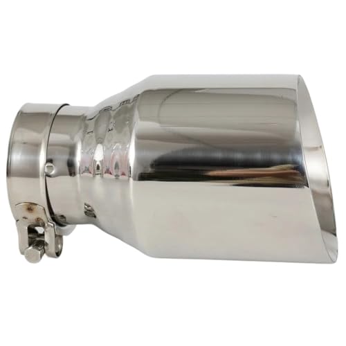 Embout d'échappement universel en acier inoxydable de 63mm à 114mm pour tuning auto