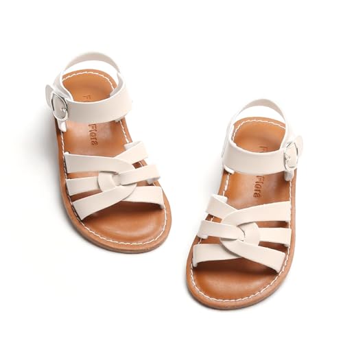Felix & Flora Toddler Girl Beige Sandals Size 6 - Little...