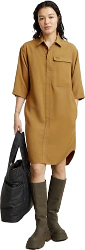 G-STAR Donna Cargo Tunic Dress, Beige (dk fall D25245-D714-1395), S