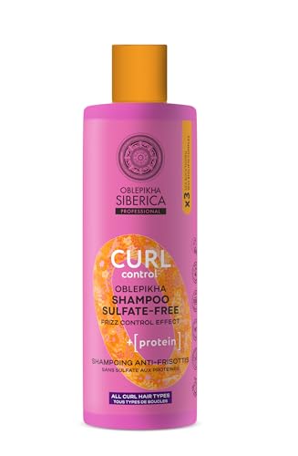 Natura Siberica Oblepikha O. Curl Control Shampoo Sulfate Free 400 ml – Locken Shampoo ohne Sulfate, definiert & hydratisiert Locken, mit Oblepikha‑Beeren & natürlichen Extrakten – sanfte Reinigung