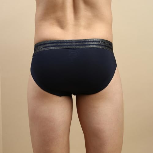 Image of Zoiro Men's Brief | Soft Band | Soft No-Marks Elastic | Breathable Innerwear | Pack of 1 | Color May Vary
