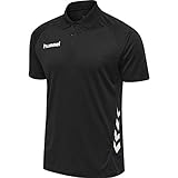 Ángulo en los laterales Hummel Promo -, Polo Hombre, Negro (Black), L