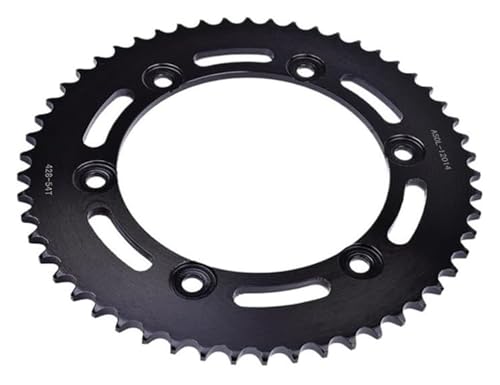 Pignon arrière 54 dents compatible VT250FL remède saut chaîne moto - 3
