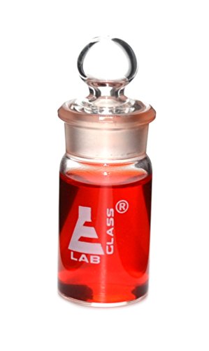 Eisco Weighing Bottle- Tall Form, Borosilicate Glass - 15Ml - 25X50Mm #TOP2