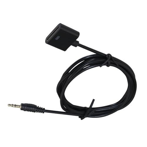 Cable adaptador 30 Pin hembra a Jack 3.5mm macho 5 pies miniatura 5