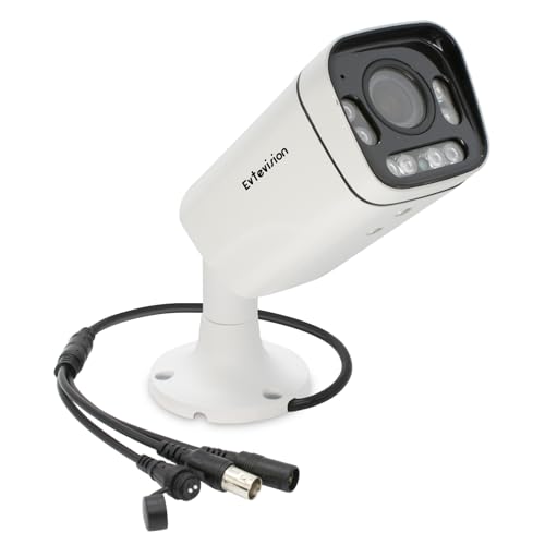 Evtevision 1080P Telecamera di Sicurezza AHD/TVI/CVI/CVBS 4-in-1 2.0MP Videocamera di