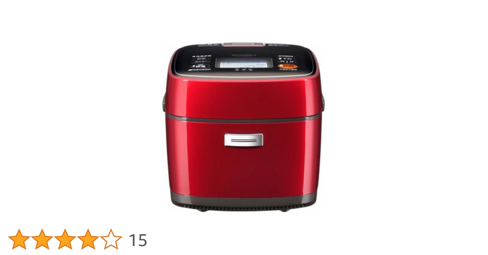 Amazon | 三菱 IHジャー炊飯器（3.5合炊き） ルビーレッド