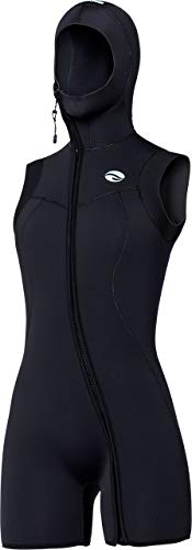 Bare Sport Step-in Hooded Vest 7mm Wetsuit Women's Scuba Diving