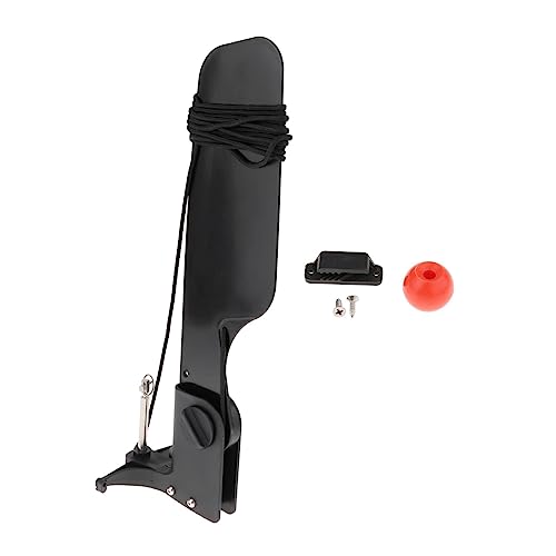 JISADER Timone per Kayak, timone per Canoa, timone per Moto d'Acqua con Fissaggio dell'attrezzatura, Coda per Barca da Pesca, Kayak da Mare, Canoa, Nave,