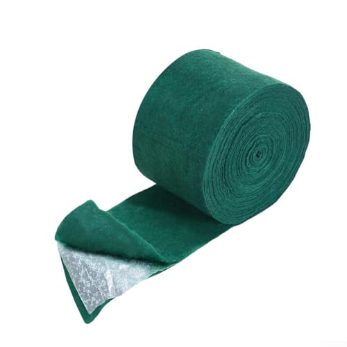 MoSundi Protector de árbol de 3 capas de 4.7 x 50 pies, protección contra plantas y cortezas a prueba de frío para árboles frutales, arbustos, plantas ornamentales, verde