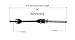 GSP NCV53906 CV Axle Shaft Assembly - Right Front (Passenger Side)