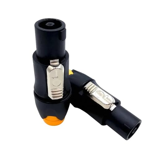 Conector Speakon macho de 4 pines para cable de altavoz y amplificador