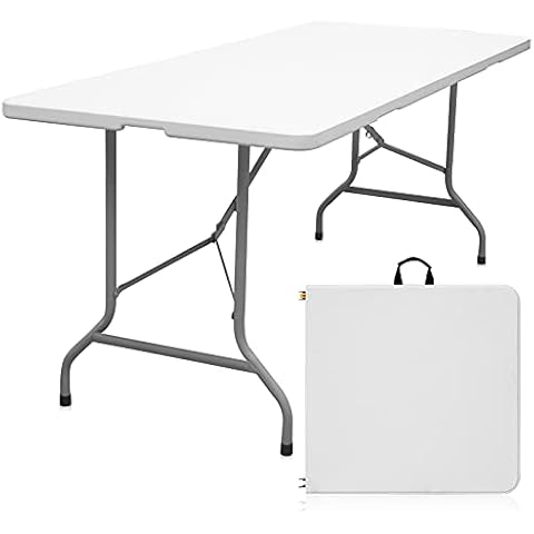 Byliable 6ft Folding Table Portable and Durable Cover