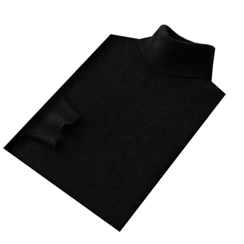 SaoBiiu Men Wool Turtleneck Pullovers Sweater Winter Warm Knitted Jumper