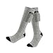 Psdndeww Heated Sock Rechargeable Electric Heating Sock Thermal Warming Sock with Battery for Men Women Skiing Winter Outdoor