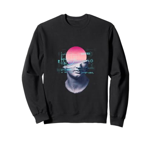 Retro Sculpture Greek - Aesthetic Edgy Streetwear Sweatshirt