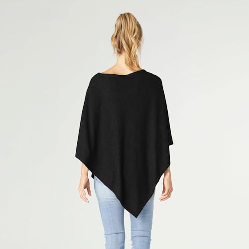 Soft Brushed Poncho, Lightweight2