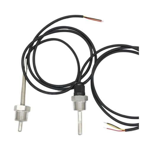 �f�W�^�����x�Z���T�[ G1/2 �X���b�h�v���[�u - �X�e�����X�X�`�[���A1m PVC ���C���[�A-55°C �` 125°C �͈́A3V-5.5V ���͓d��(L300mm-D)