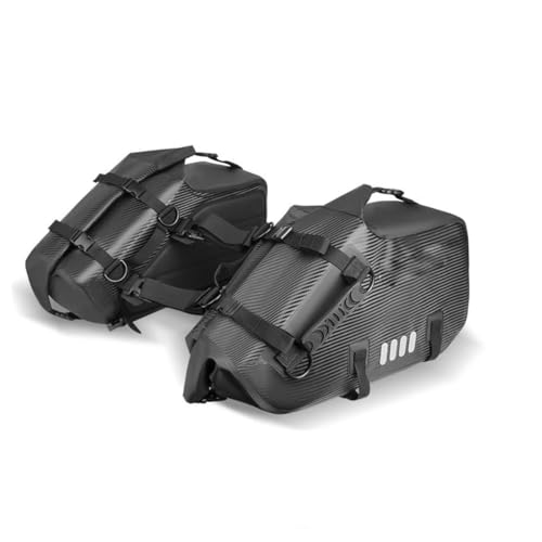 Sacoches de moto étanches anti-pluie 28L carbone pour CRF300L et CRF450