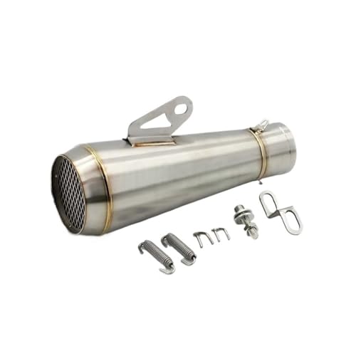 Tuyau d'échappement moto en inox anti-rouille pour remplacer un silencieux usé