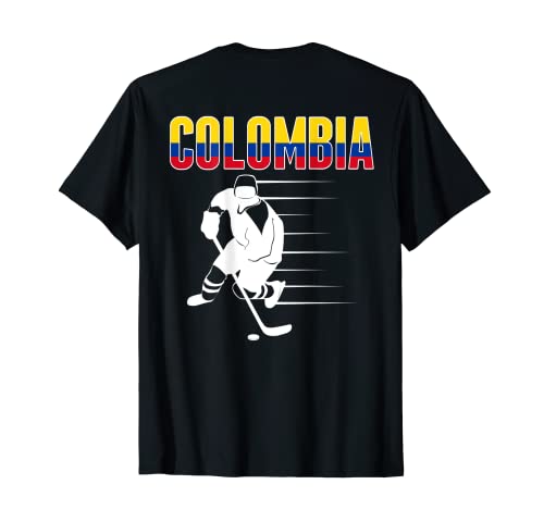 Colombia Ice Hockey Lovers Jersey Colombian Hockey Team Fans T-Shirt