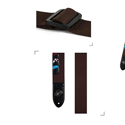 CZDYUF Sangle de Guitare Folk Guitare Basse en Coton avec Ceinture de Messager de Guitare électrique Accessoires d’instruments de Musique - Les Beatles, Paul McCartney, John Lennon, RIngo Starr, George Harrison CZDYUF Sangle de Guitare Folk Guitare Basse en Coton avec Ceinture de Messager de Guitare électrique Accessoires d'instruments de Musique – Image 5