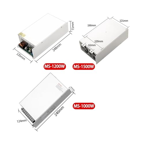 Alimentation à découpage réglable 1500W pour l'atelier de bricolage