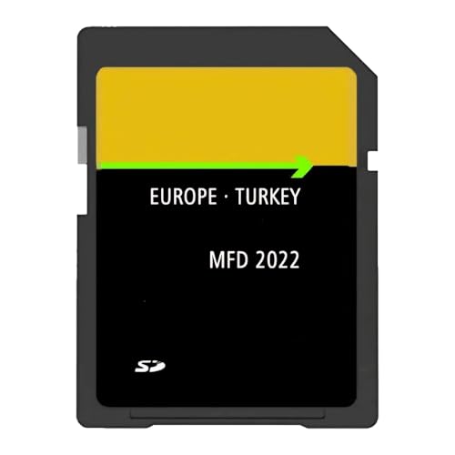 Navigation SD Card Compatible With Ford MFD SYNC 1 | Satellite Map Updates for UK & Europe | B-Max, C-Max, EcoSport, Fiesta, Focus, Kuga, Ranger, Transit, Tourneo | Comprehensive Coverage