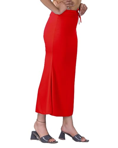 Image of LADLA FASHION] Women's Saree Shapewear - Mermaid Cut Saree Shaper Petticoat with Side Slit,