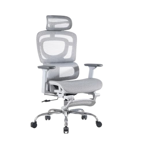 Cadeira De Escritório Ergonômica Mônaco Wt07 Luvinco Malha Respir...