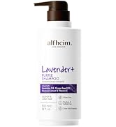 ALFHEIM Lavender PURPLE Shampoo for Hair for Women, deeply moisturizes and leaves hair brighter f...