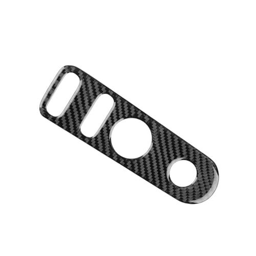 Autocollant levier de vitesse carbone pour Seat Leon 2005-2012 : masquez les rayures de la console