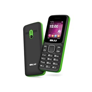 BLU Z4 Z190 Unlocked GSM Feature Phone w/Built-in Flashlight – Green