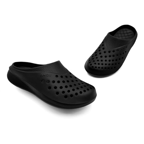 Image of Amoji Unisex Garden Clogs Removable Insole Summer Beach Closed Toe Sanldals 2277