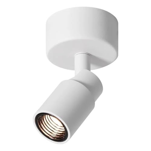 Lampe sur rail et plafonnier spot LED noir et or orientable