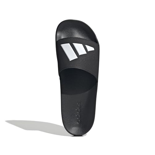 Image of adidas Women ADILETTE SHOWER Synthetic Swim Slide FTWWHT /GOLDMT /BOGOLD | LUT50