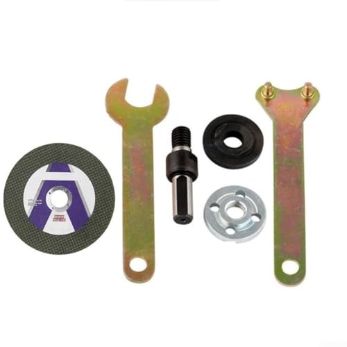 Upgrade Your Tools Set of 6 Electric Drill Conversion Rods with Cutting Disc For All Your Polishing Needs