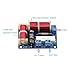2Pcs Speaker 2 Way Audio Frequency Divider Treble Bass 2 Unit Crossover Filters 80W HiFi Speaker Divider