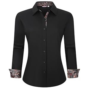 WARHORSEE Womens Cotton Button...