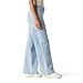 Levi Strauss Signature Gold Women's Easy Cargo Midi Skirt Mid-Rise Stretch Denim (Also Available in Plus), (New) Seafoam Light, 6