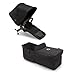 Bugaboo Donkey 5 Twin Erweiterungsset, verwandelt deinen Donkey 5 Mono in einen Zwillingskinderwagen,verbessertes Side By Side-Design, wendbarer Sitz und Ein-Hand-Steuerung, Midnight Black
