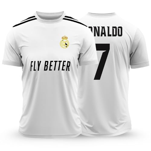 Image of Sports Soccer Football Jersey Regular Fit Half Sleeve Round Neck T-Shirt for Kids, Boys & Men