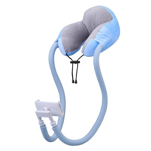 YISUIPU Lazy Gooseneck - Supporto per telefono a U con supporto per telefono, rotazione a 360°, per casa, viaggi, attività all'aperto (blu) YISUIPU Lazy Gooseneck - Supporto per telefono a U con supporto per telefono, rotazione a 360°, per casa, viaggi, attività all'aperto (blu)