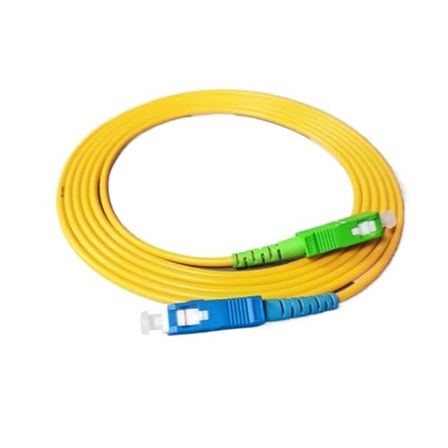 Câble à fibre optique SC 5M à faible perte de signal pour un débit internet optimal