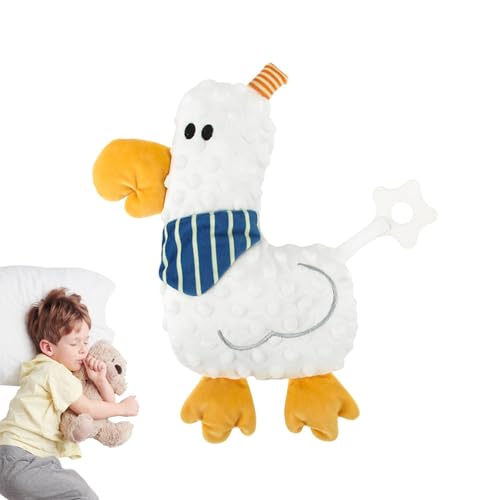 Setauoo キリンのおしゃぶり - 愛らしい子供の噛むおもちゃ | 食品グレードのぬいぐるみ、歯が生えるのを助ける柔らかいぬいぐるみ、新生児、0歳以上の子供向け