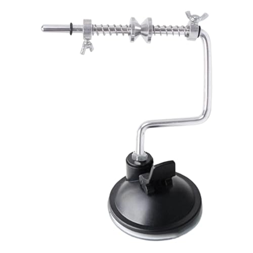 Bobina de Hilo de Pescar Ajustable, Estación de bobinado de Hilo de Pescar | Enrollador de Hilo de Pescar de aleación de Aluminio Antideslizante - Estación de bobinado de Hilo de Pescar portátil,