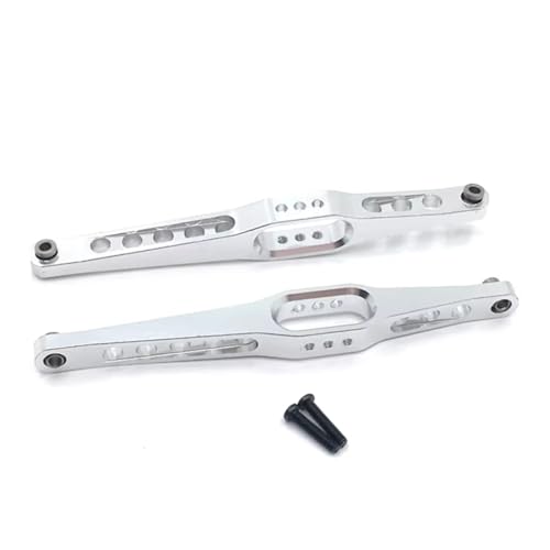 RC Car Accessories for Wltoys 12423 12427 12428 12429 Support After The Arm RC Car Remote Control Car Metal Upgrade Parts Accessories Replacement(Silver)