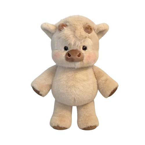 Generico Pupazzo Che Corre - 45cm Adorabile Animale Peluche Muccas Pelosa Per Alleviare Lo Stress, Peluche Cinghiale Che Corre Vitello Che Corre Per Ragazzi E Ragazze, Cuscini In Peluches Cinghiale